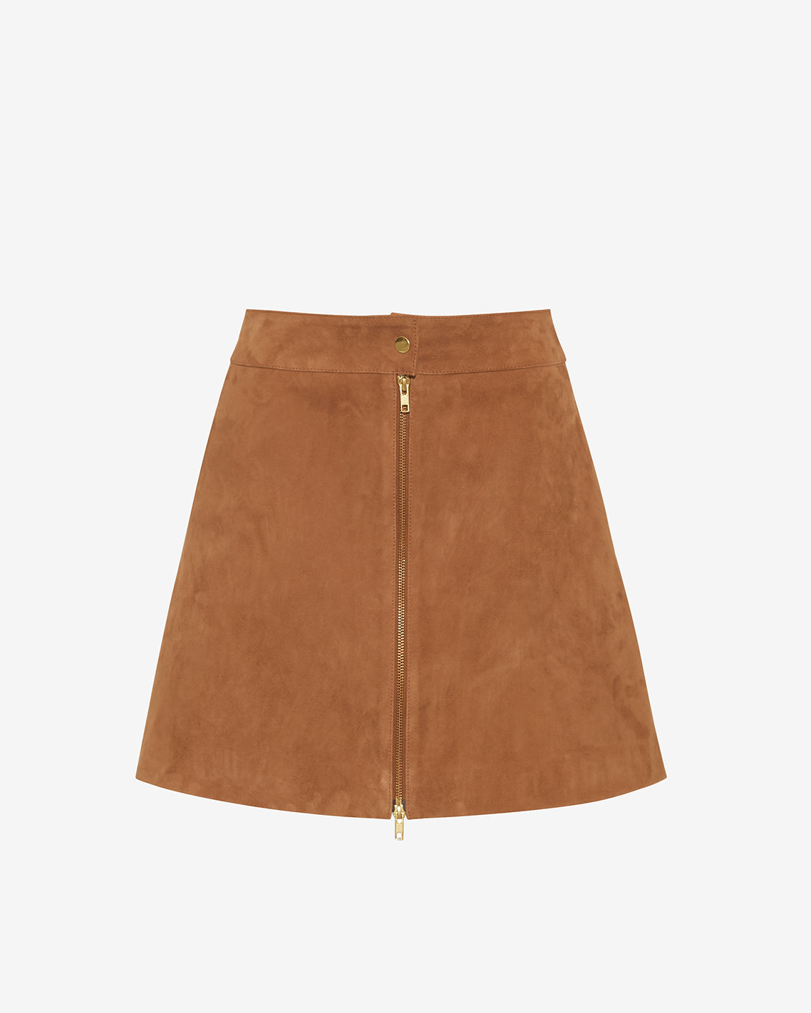 Suede Mini Skirt