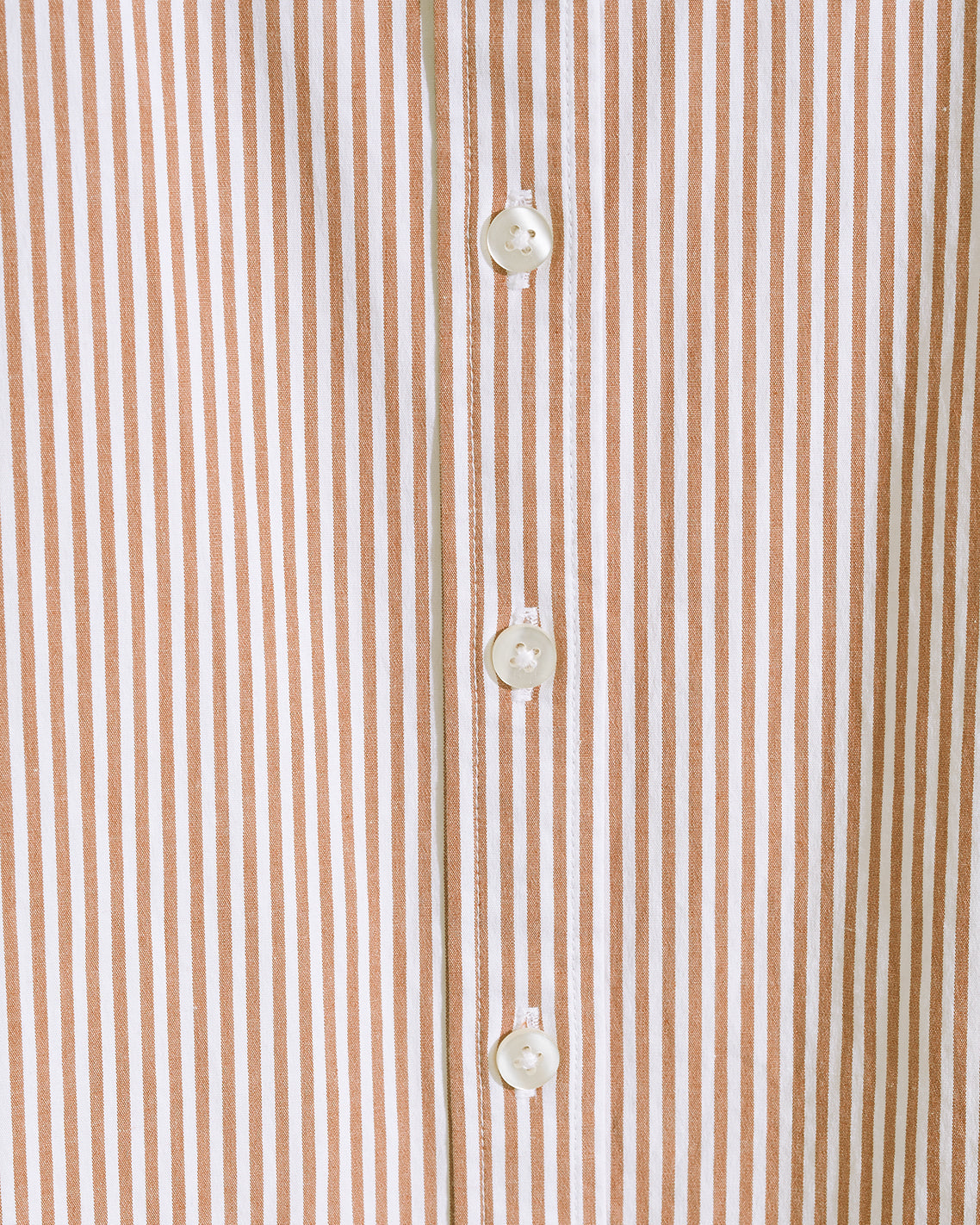 Long-Sleeve Button Down in Rust Stripe
