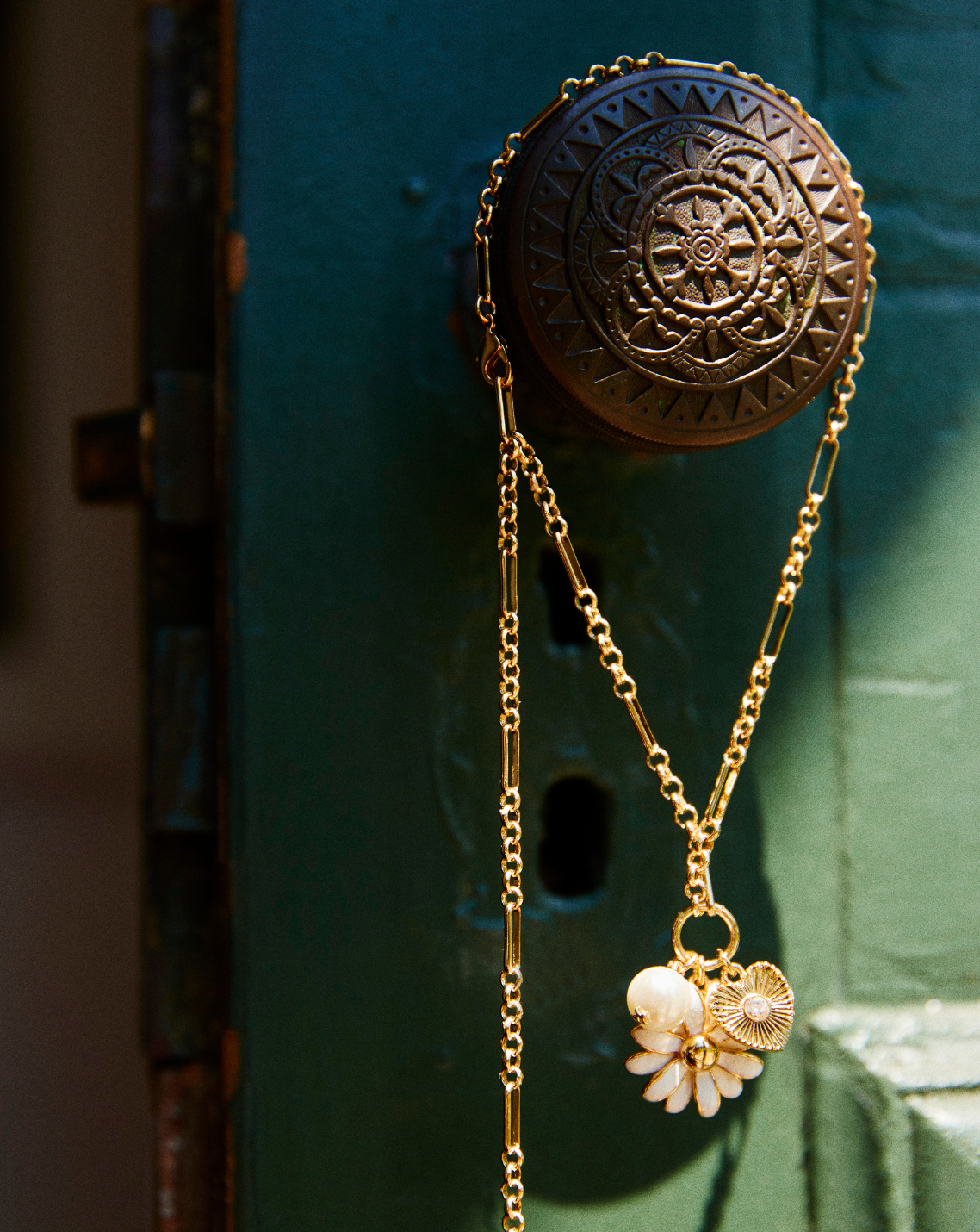 Flower Charm Necklace