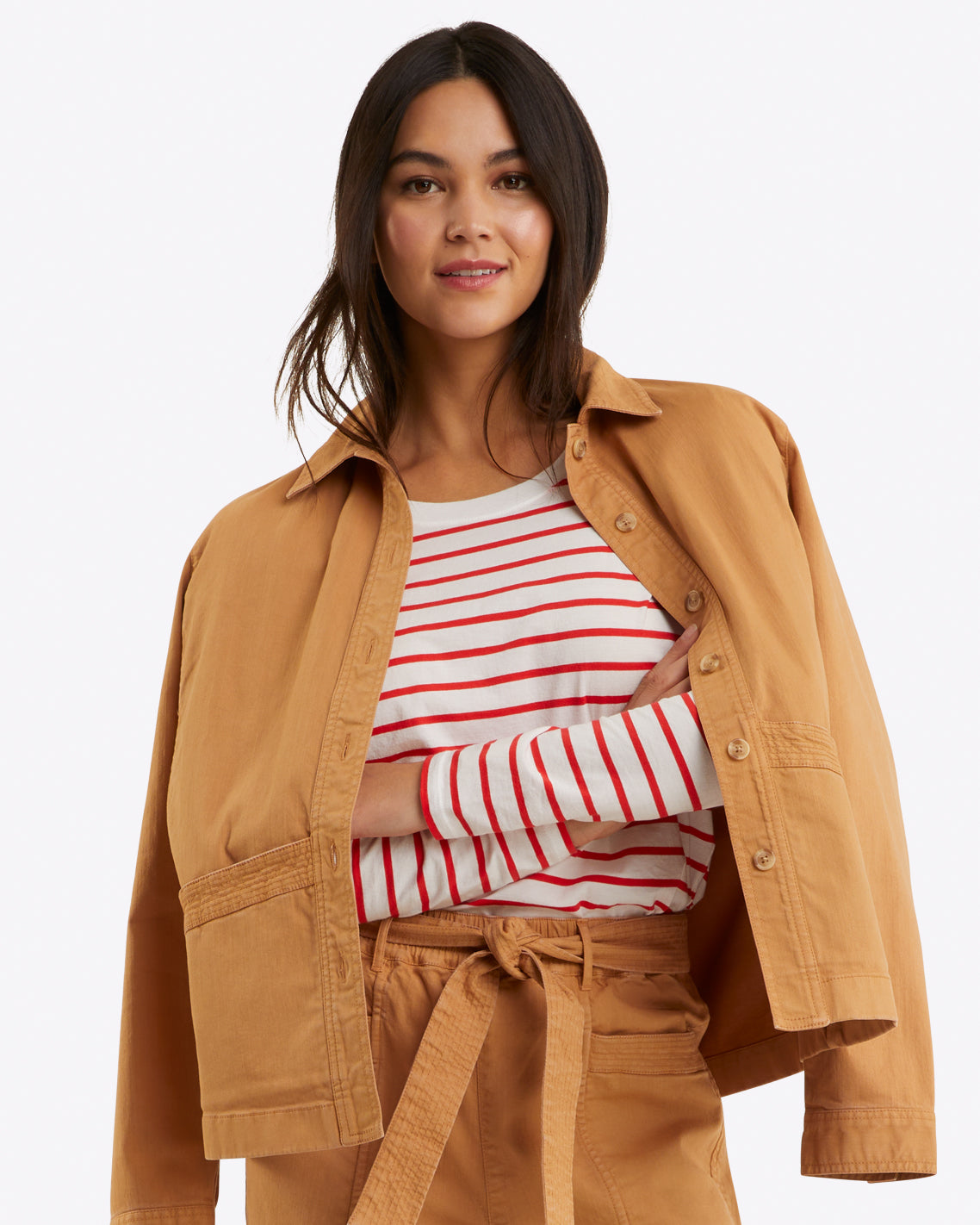 Utility Jacket in Cotton Twill