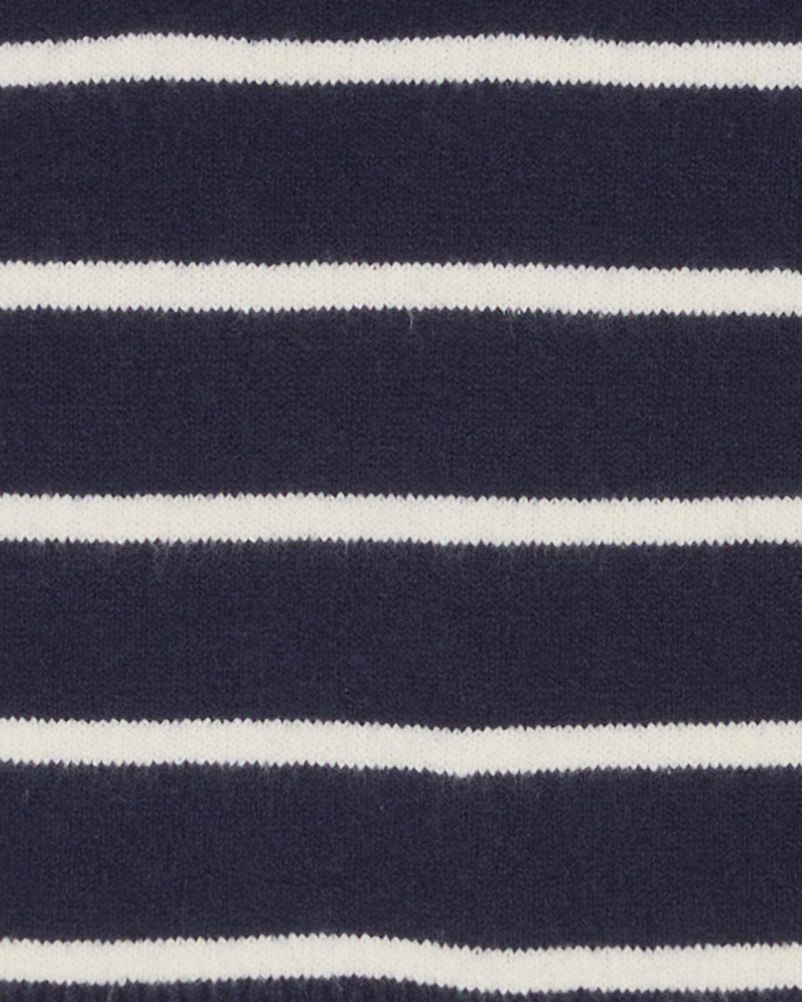 Striped Quarter Zip Sweater in Mariner Stripe