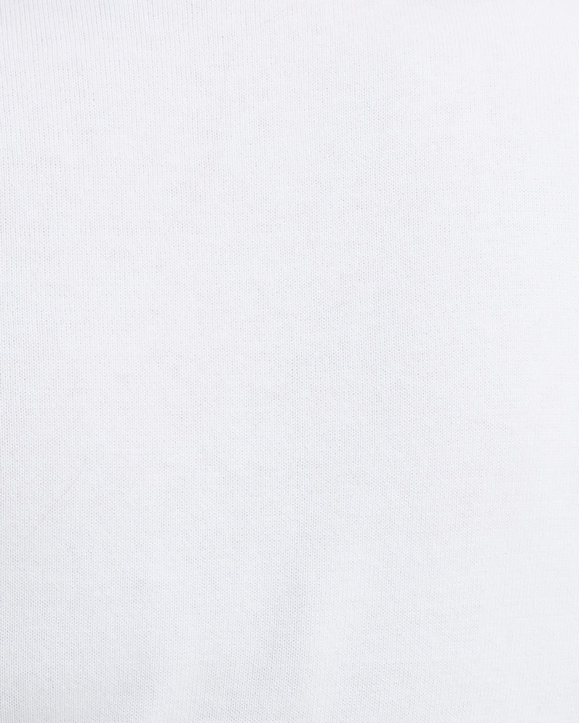 Short Sleeve Easy Knit Top in White