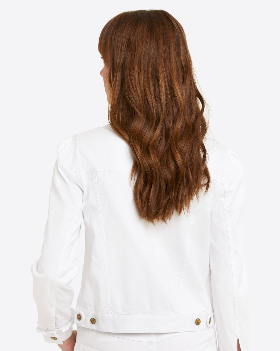 White Denim Jacket