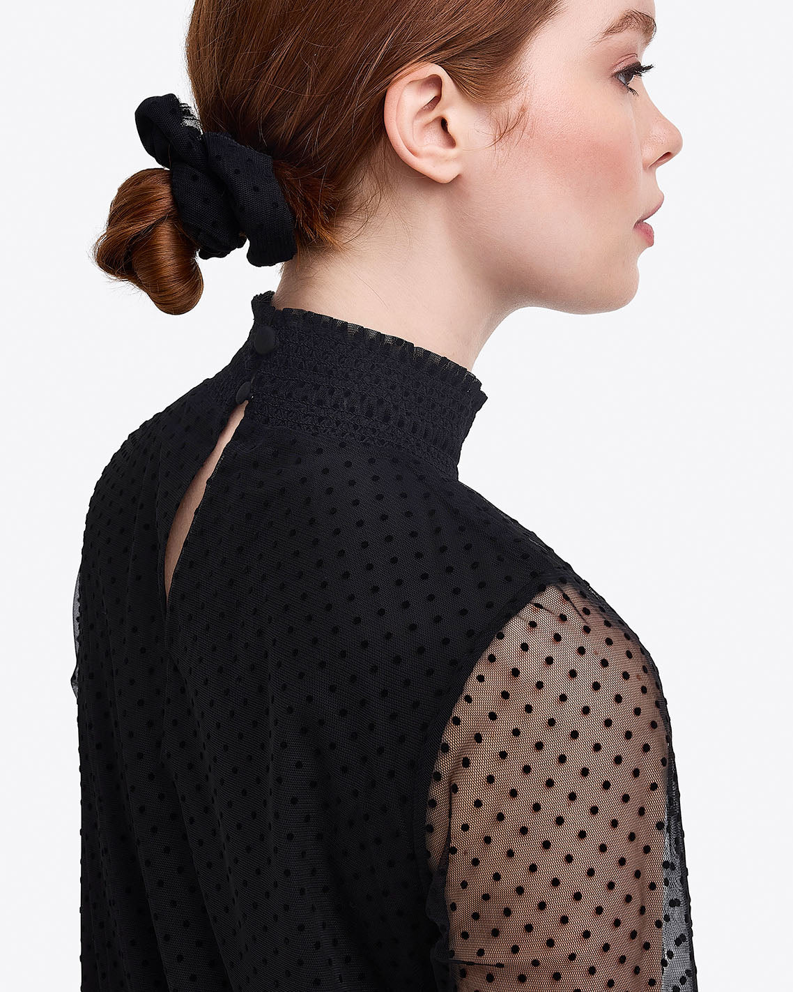 Tulle and Lace Scrunchie Set