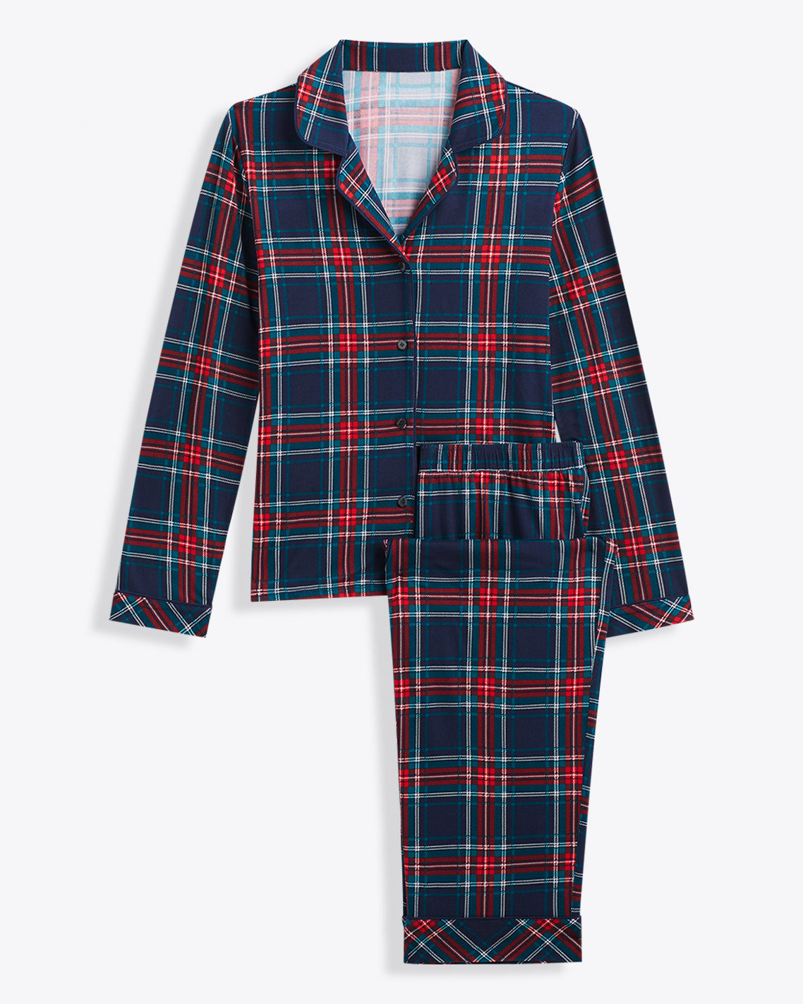 Men's Pajama Set in Georgia Plaid