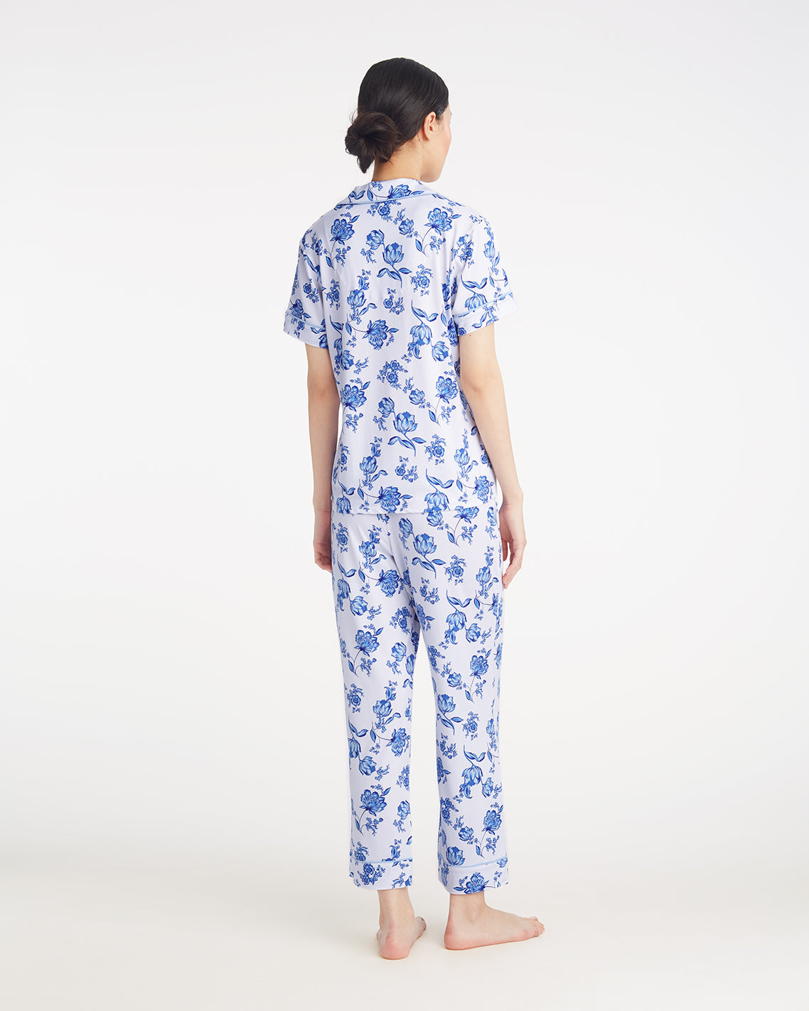 Linda Pajama Set in Magnolia Toile
