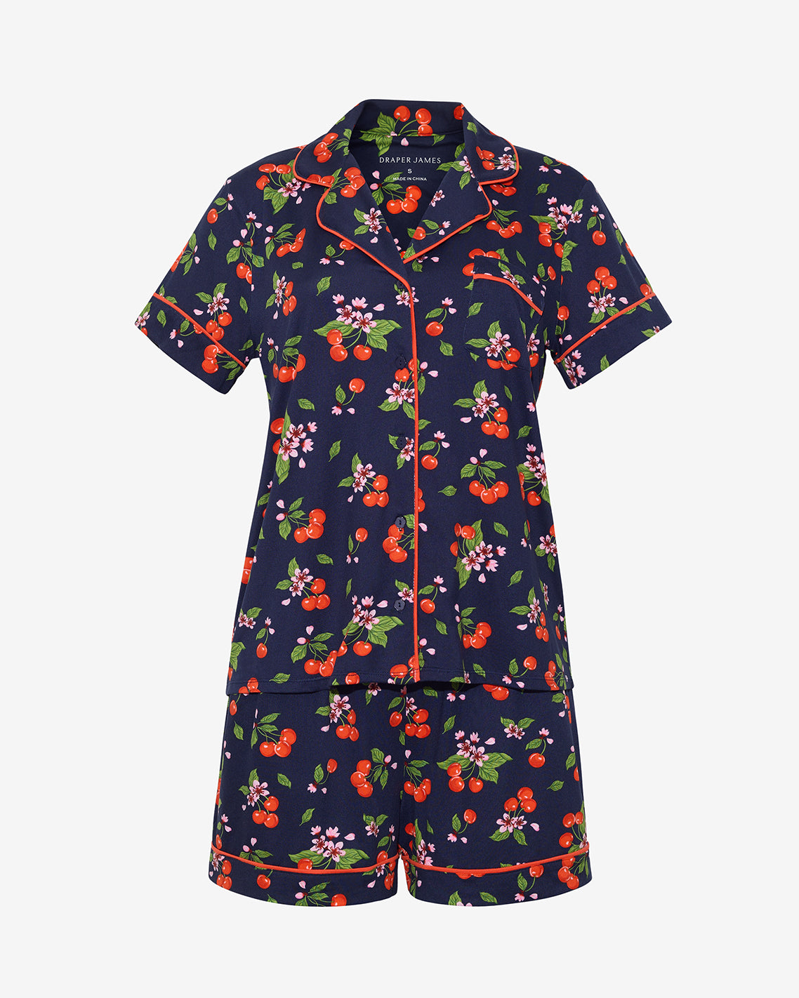 Sara Pajama Set in Cherry Blossom