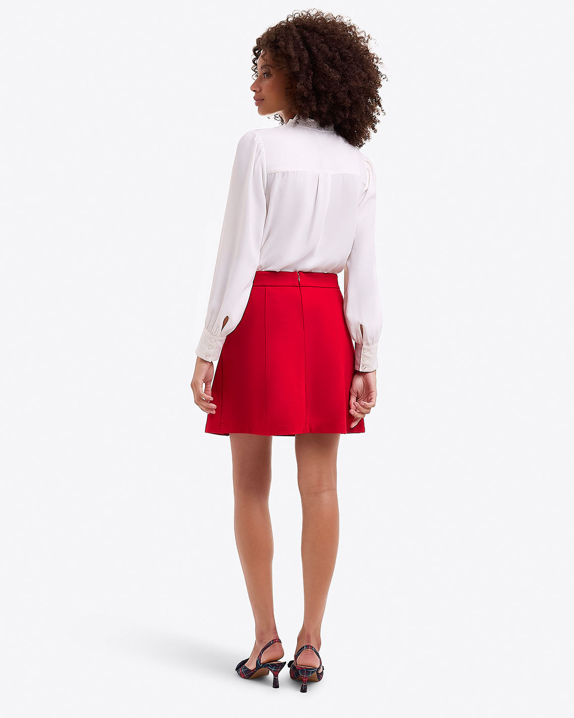 Mini Skirt in Ponte