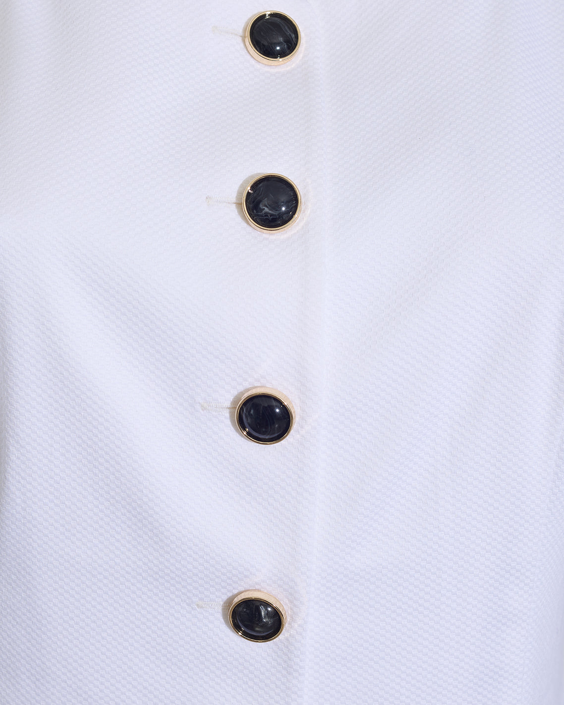 Tailored Top in Pique