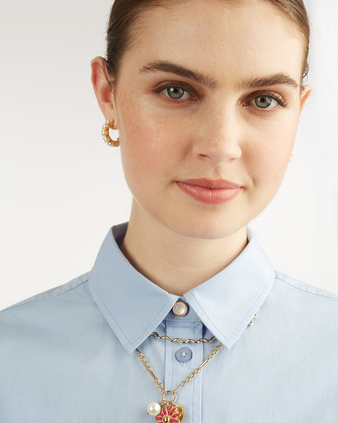 Flower Charm Necklace