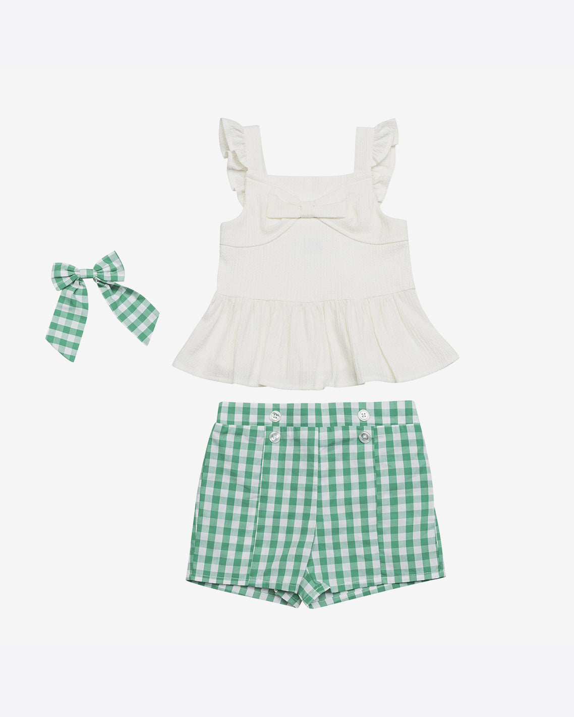 Gingham Short Set