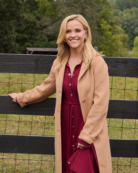 Woods Coat in Camel