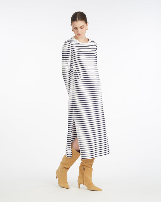 Sheryl Long Sleeve Dress in Cotton