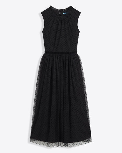 Sleeveless Dress in Tulle