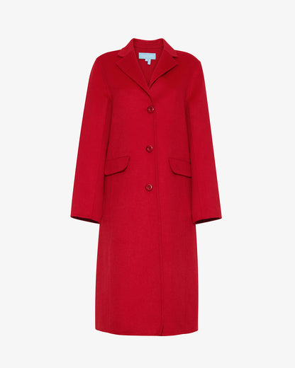 Woods Coat in Red