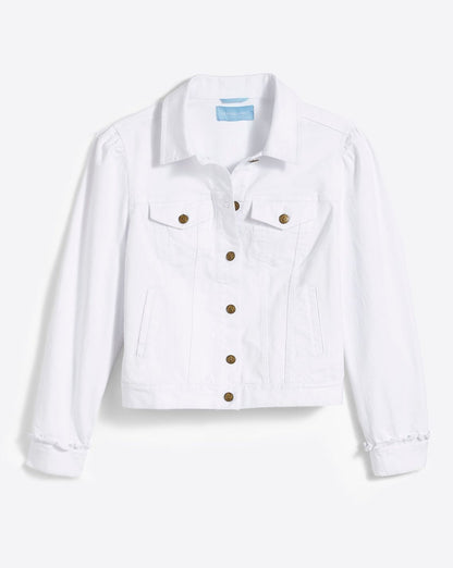 White Denim Jacket