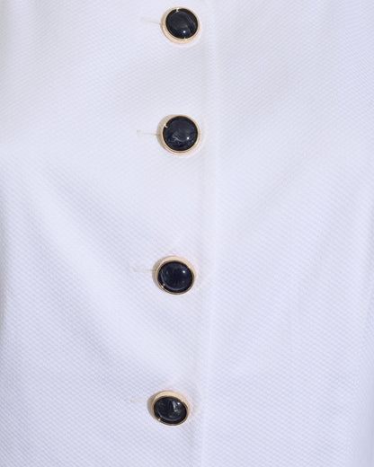 Tailored Top in Pique