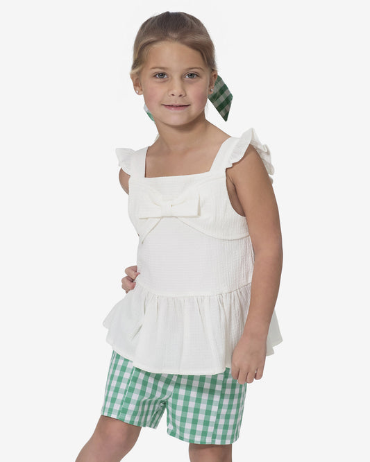 Gingham Short Set